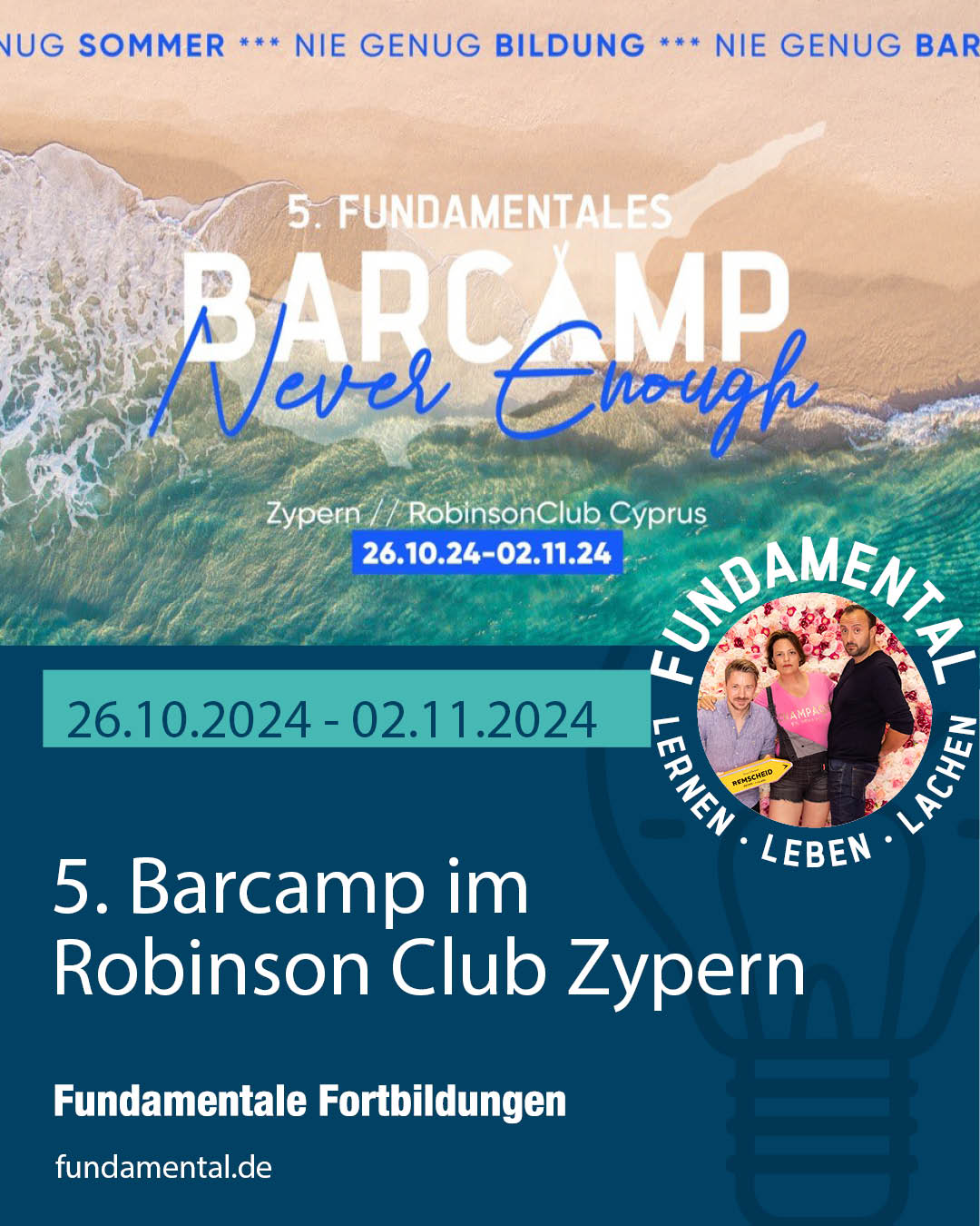 5. BarCamp NeverEnough